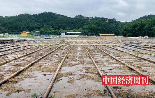 龙南县黄沙乡稀土尾水处理厂（《中国经济周刊》记者李永华摄）